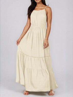 Linen Maxi Dress